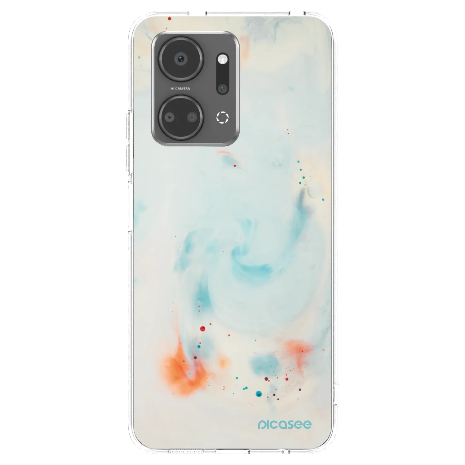 Picasee διαφανής θήκη σιλικόνης Honor X7a - Splash