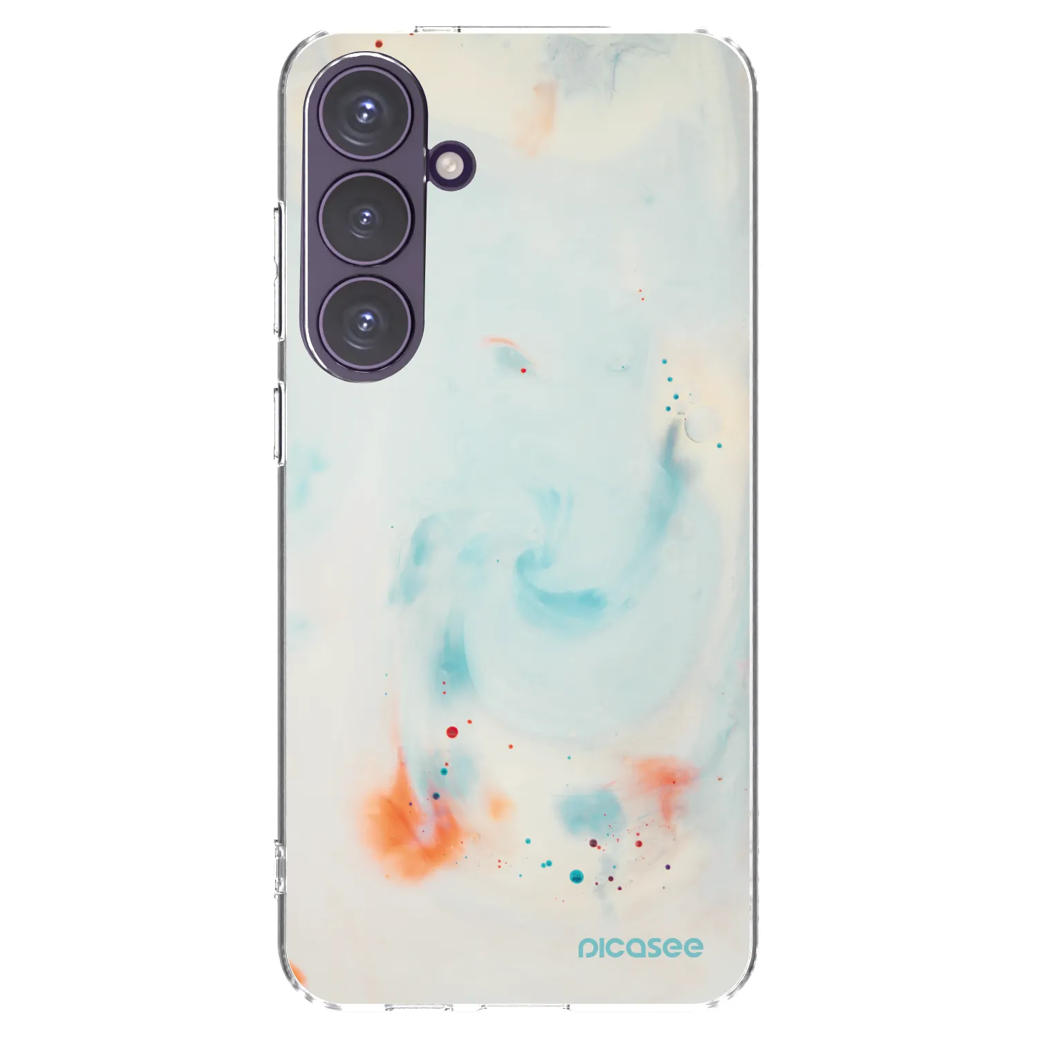 Picasee διαφανής θήκη σιλικόνης Samsung Galaxy S24+ S926B 5G - Splash