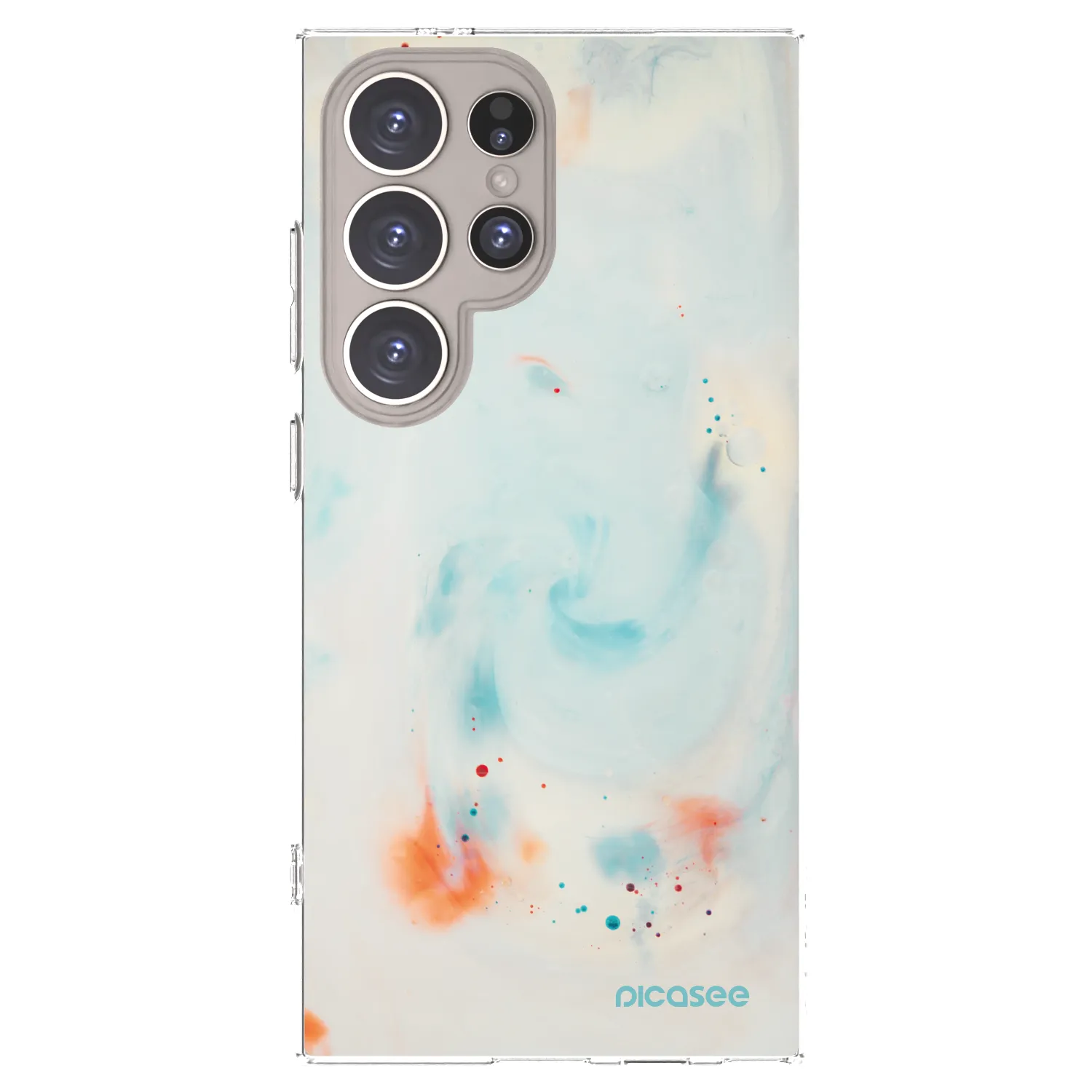 Picasee διαφανής θήκη σιλικόνης Samsung Galaxy S24 Ultra S928B 5G - Splash