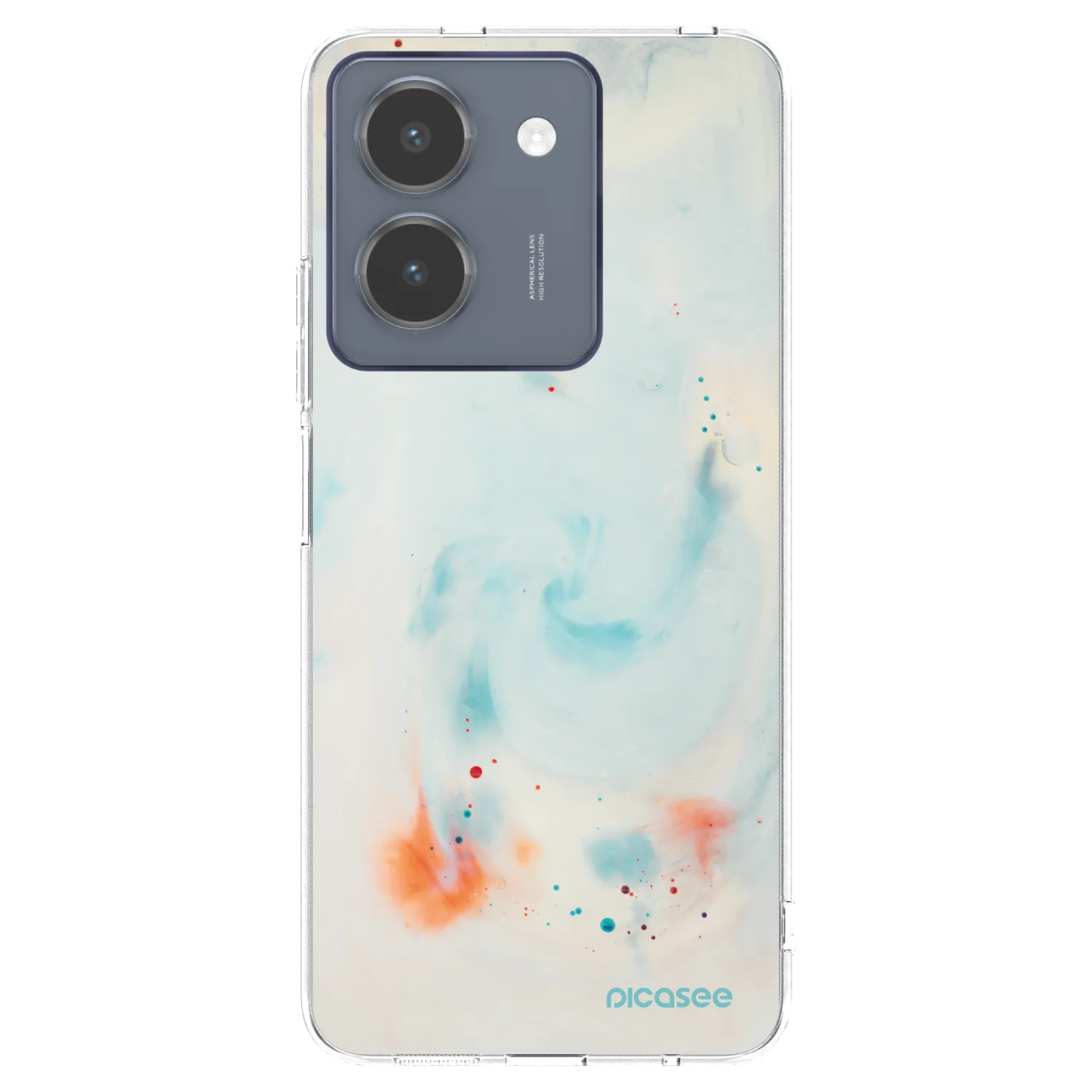 Picasee διαφανής θήκη σιλικόνης Vivo Y36 4G - Splash