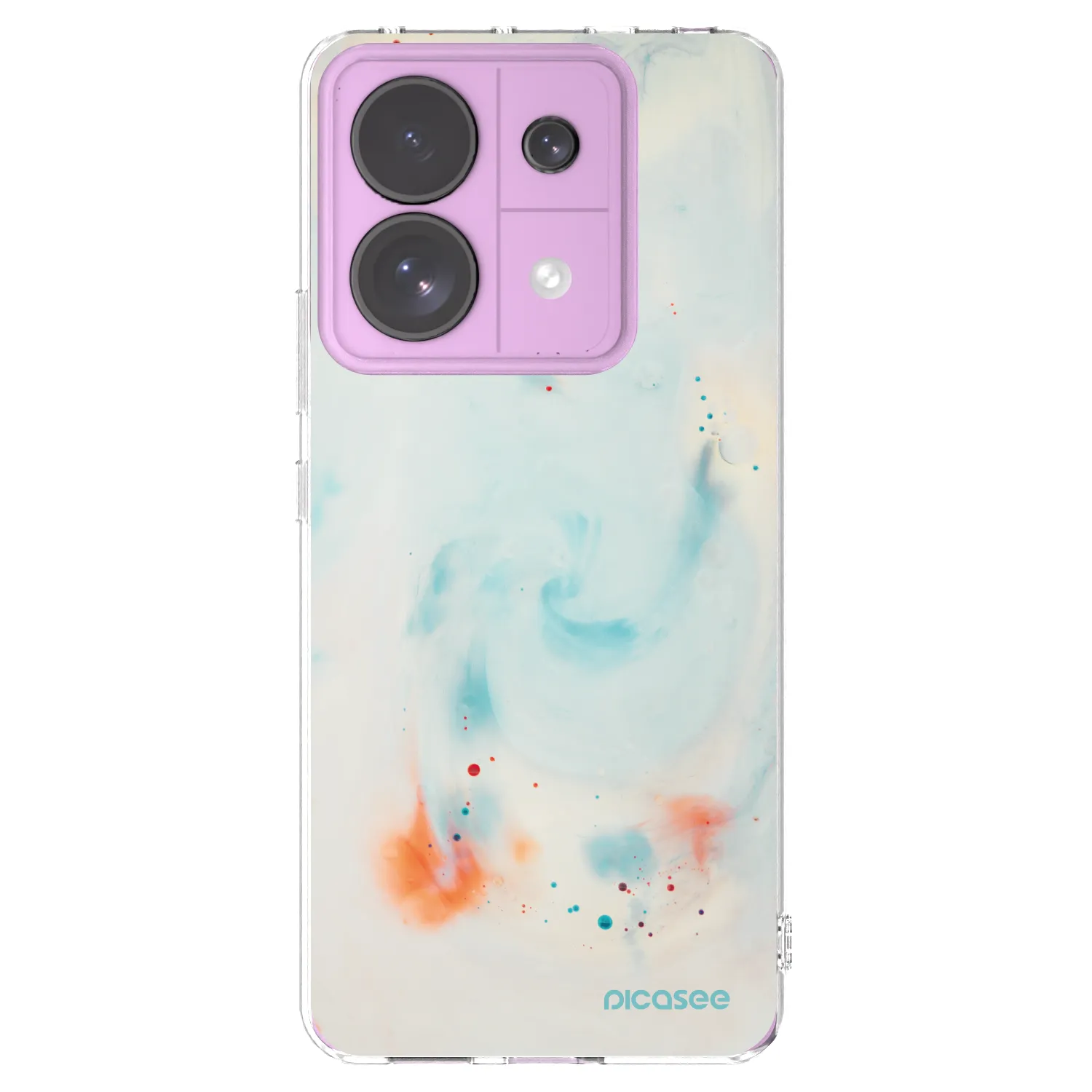 Picasee διαφανής θήκη σιλικόνης Xiaomi Redmi Note 13 Pro 5G - Splash