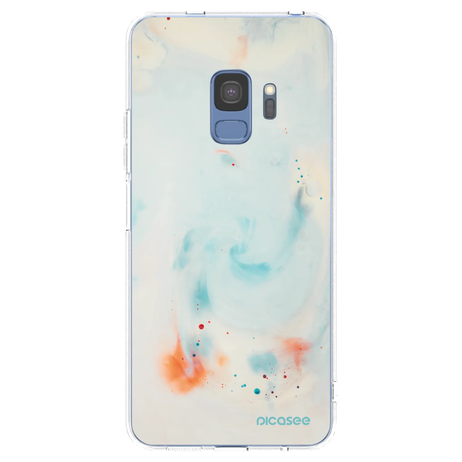 Picasee διαφανής θήκη σιλικόνης Samsung Galaxy S9 G960F - Splash