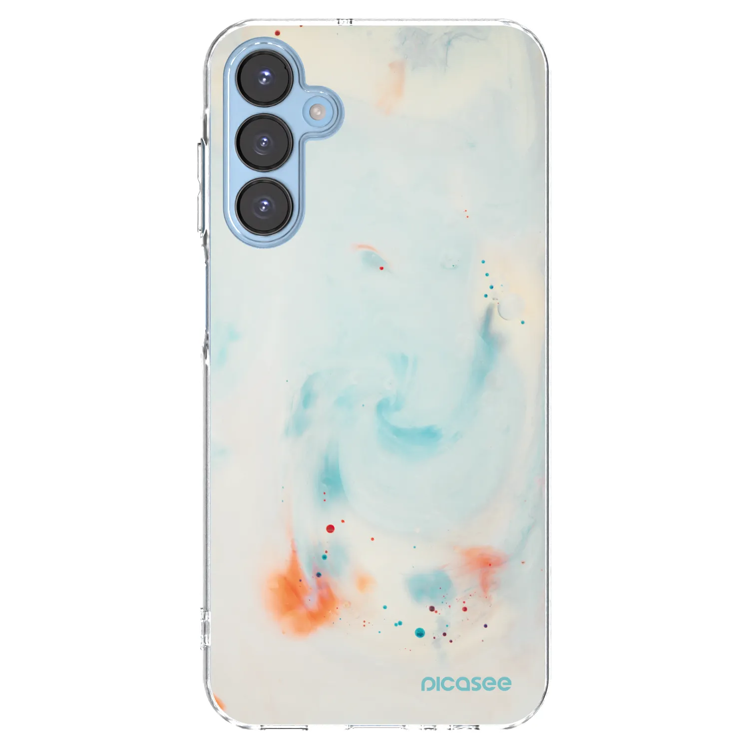 Picasee διαφανής θήκη σιλικόνης Samsung Galaxy A15 A156B 5G - Splash