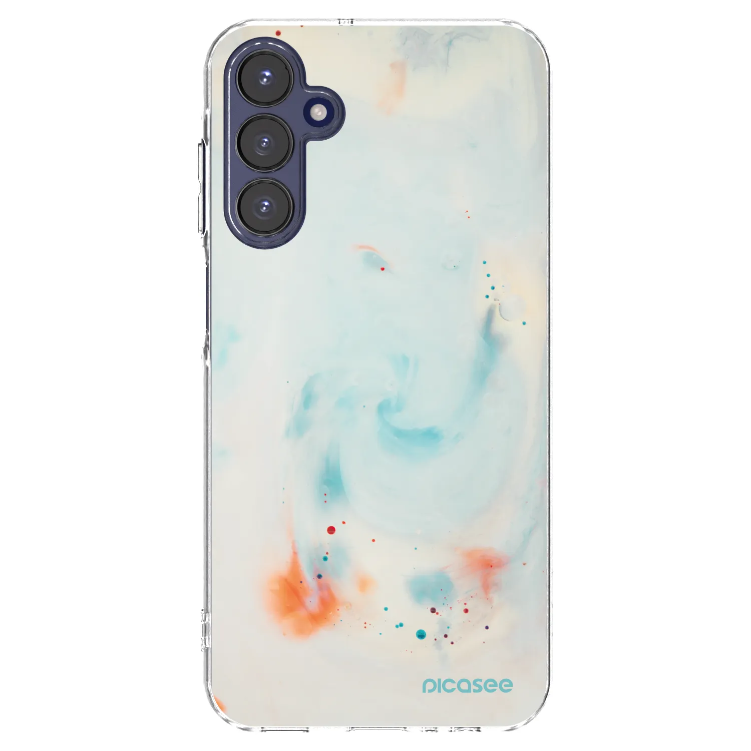 Picasee διαφανής θήκη σιλικόνης Samsung Galaxy A15 A155F 4G - Splash