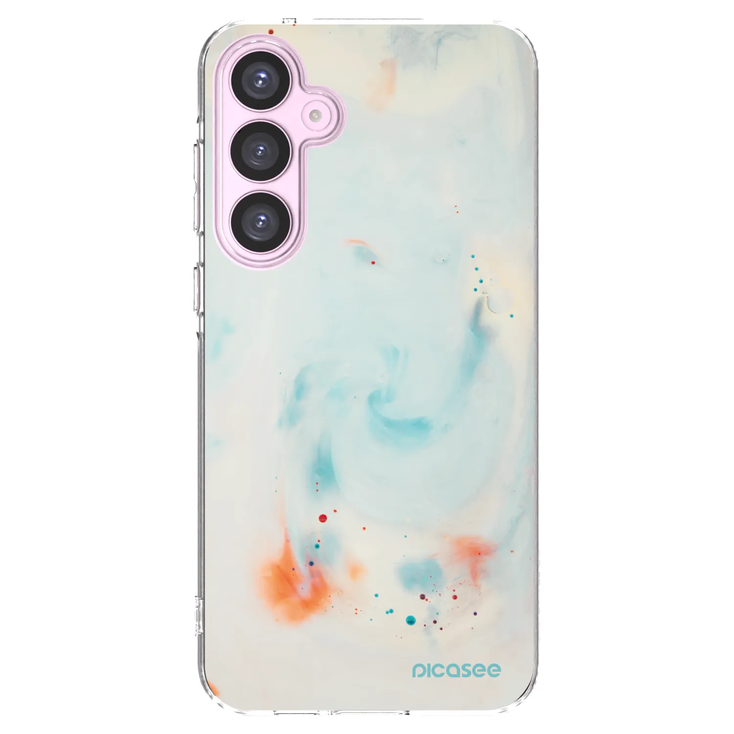 Picasee διαφανής θήκη σιλικόνης Samsung Galaxy A55 5G A556B - Splash