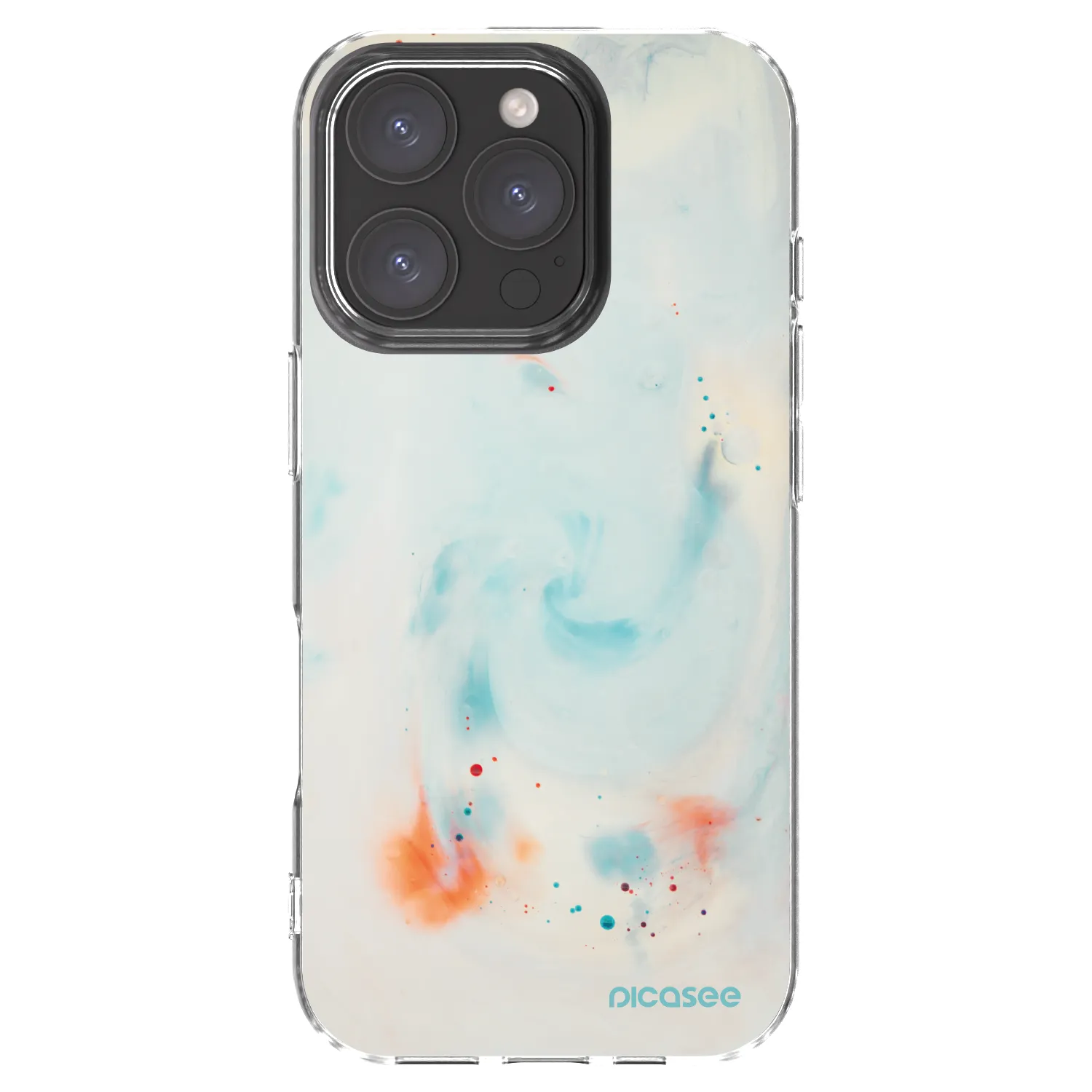 Picasee διαφανής θήκη σιλικόνης Apple iPhone 16 Pro - Splash