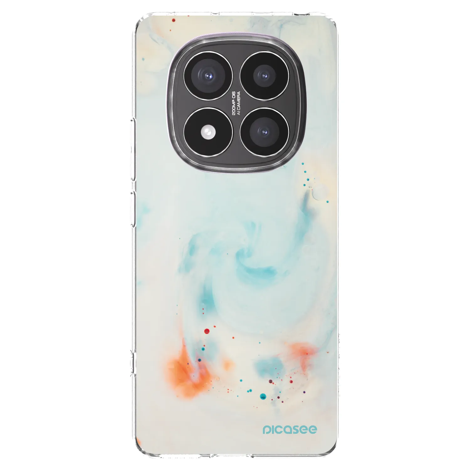 Picasee διαφανής θήκη σιλικόνης Xiaomi Redmi Note 14 Pro+ 5G - Splash