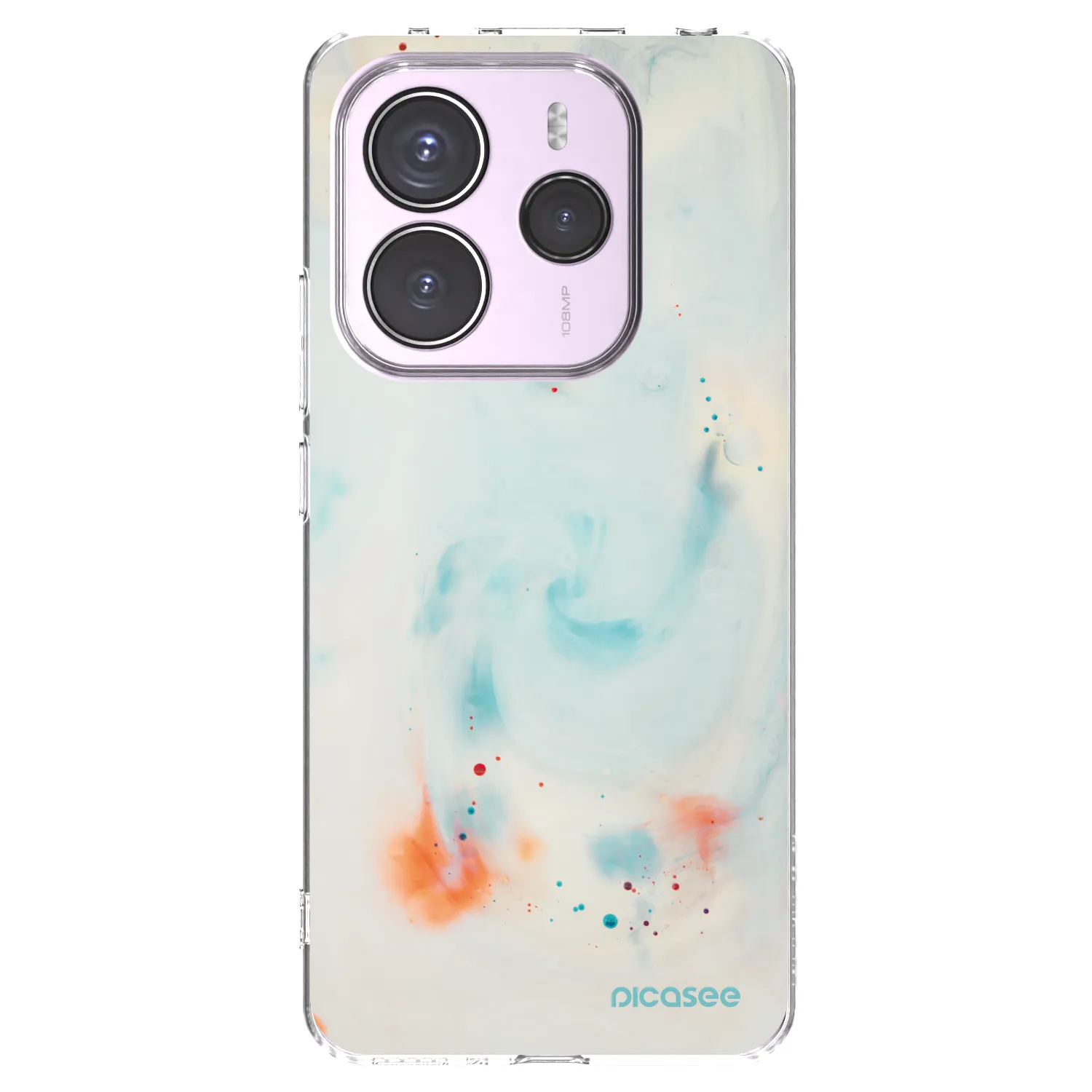 Picasee διαφανής θήκη σιλικόνης Xiaomi Redmi Note 14 5G - Splash