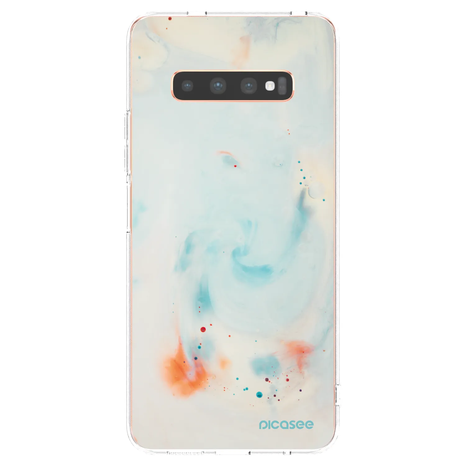 Picasee διαφανής θήκη σιλικόνης Samsung Galaxy S10 Plus G975 - Splash