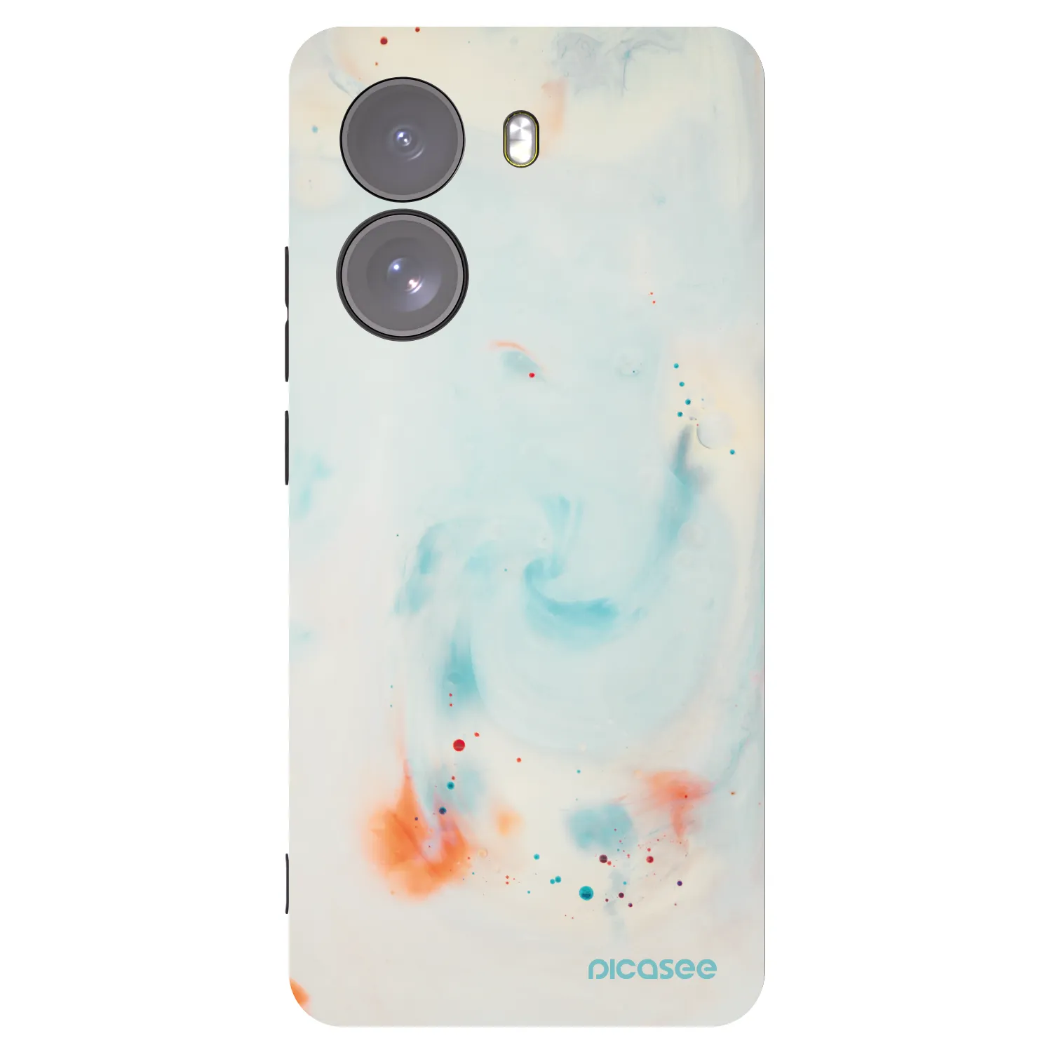 Picasee Μαύρη θήκη σιλικόνης για Xiaomi Poco X7 - Splash