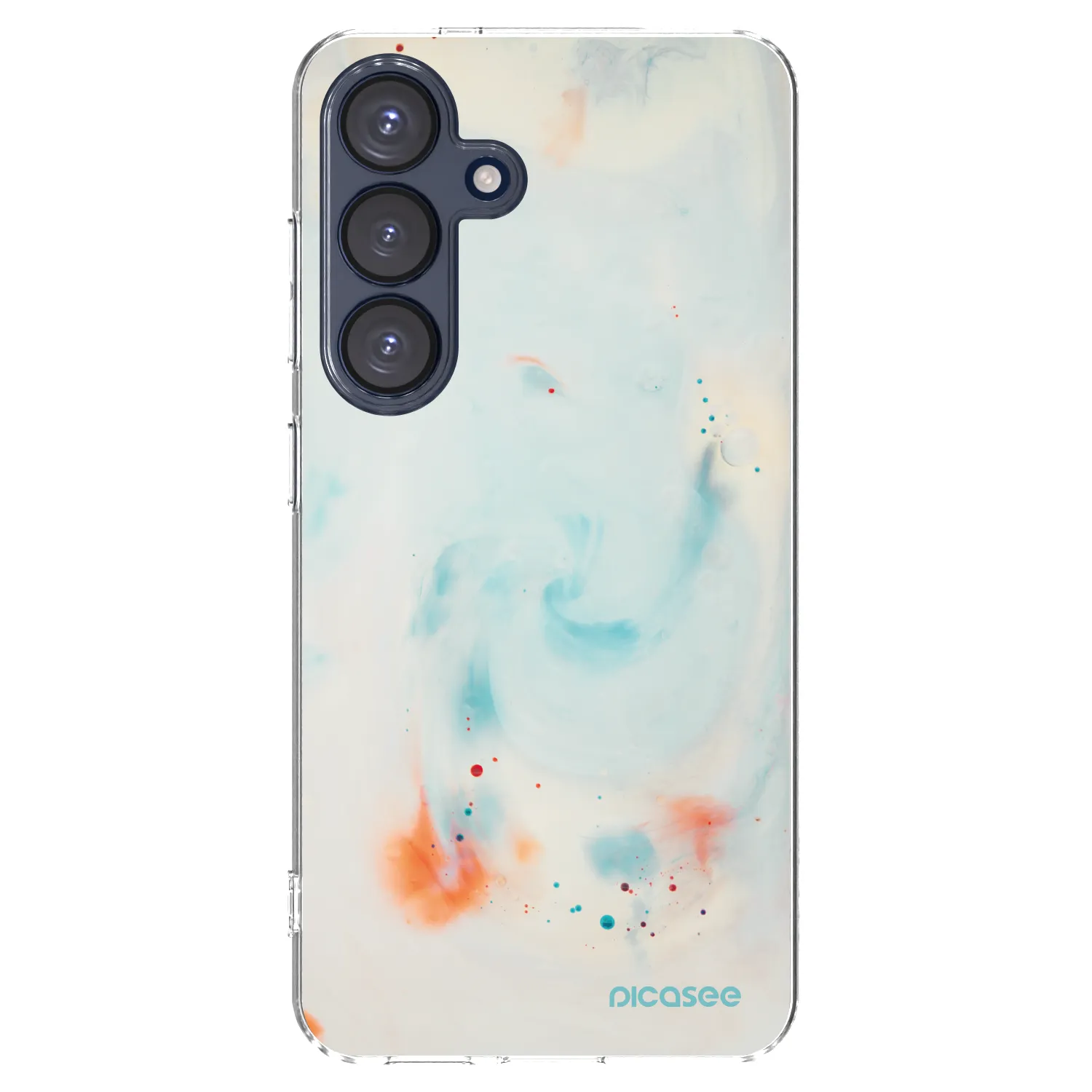Picasee διαφανής θήκη σιλικόνης Samsung Galaxy S25 5G - Splash