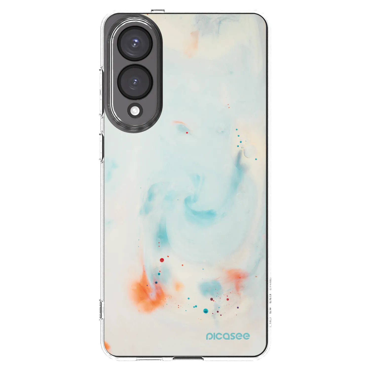 Picasee διαφανής θήκη σιλικόνης Samsung Galaxy S25 Edge 5G - Splash