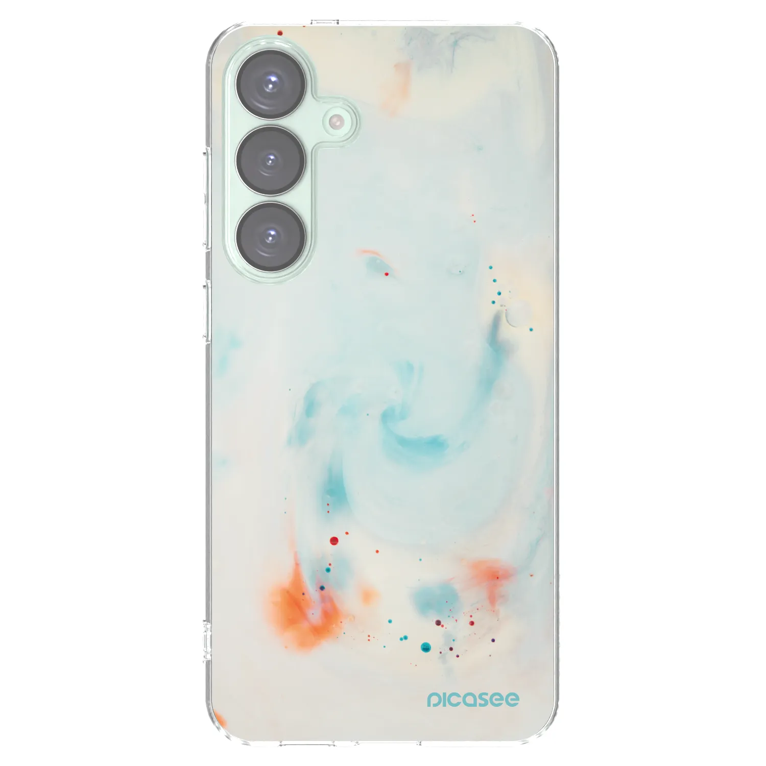 Picasee διαφανής θήκη σιλικόνης Samsung Galaxy S25+ 5G - Splash