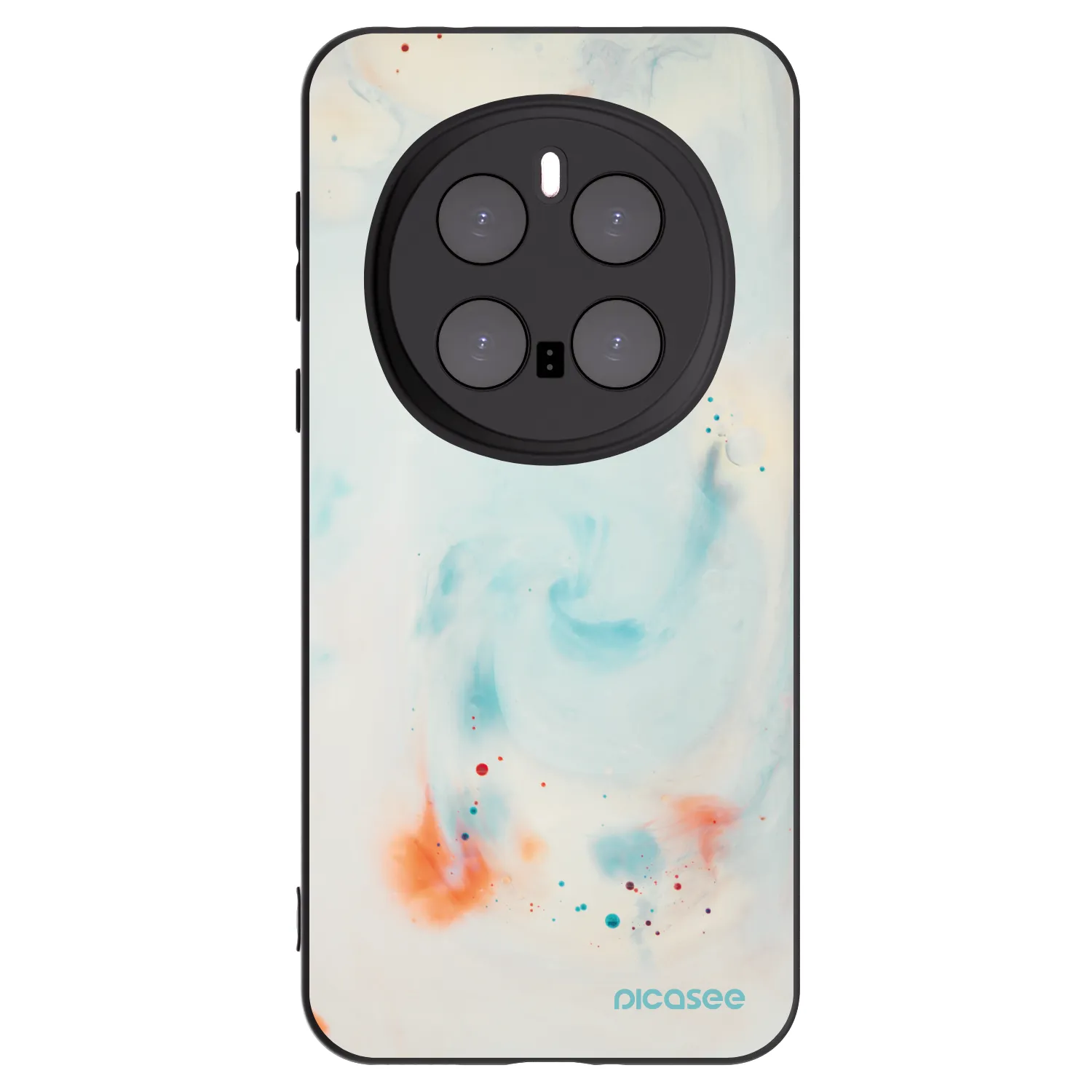 Picasee Μαύρη θήκη σιλικόνης για Honor Magic7 Pro 5G - Splash