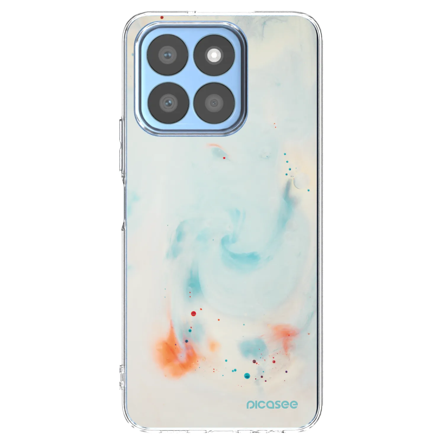 Picasee διαφανής θήκη σιλικόνης Honor X8c - Splash