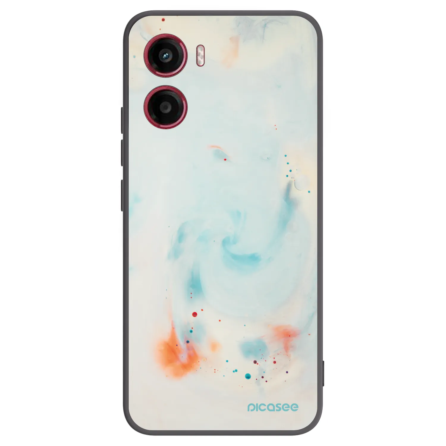 Picasee Μαύρη θήκη σιλικόνης για Motorola Moto G05 - Splash