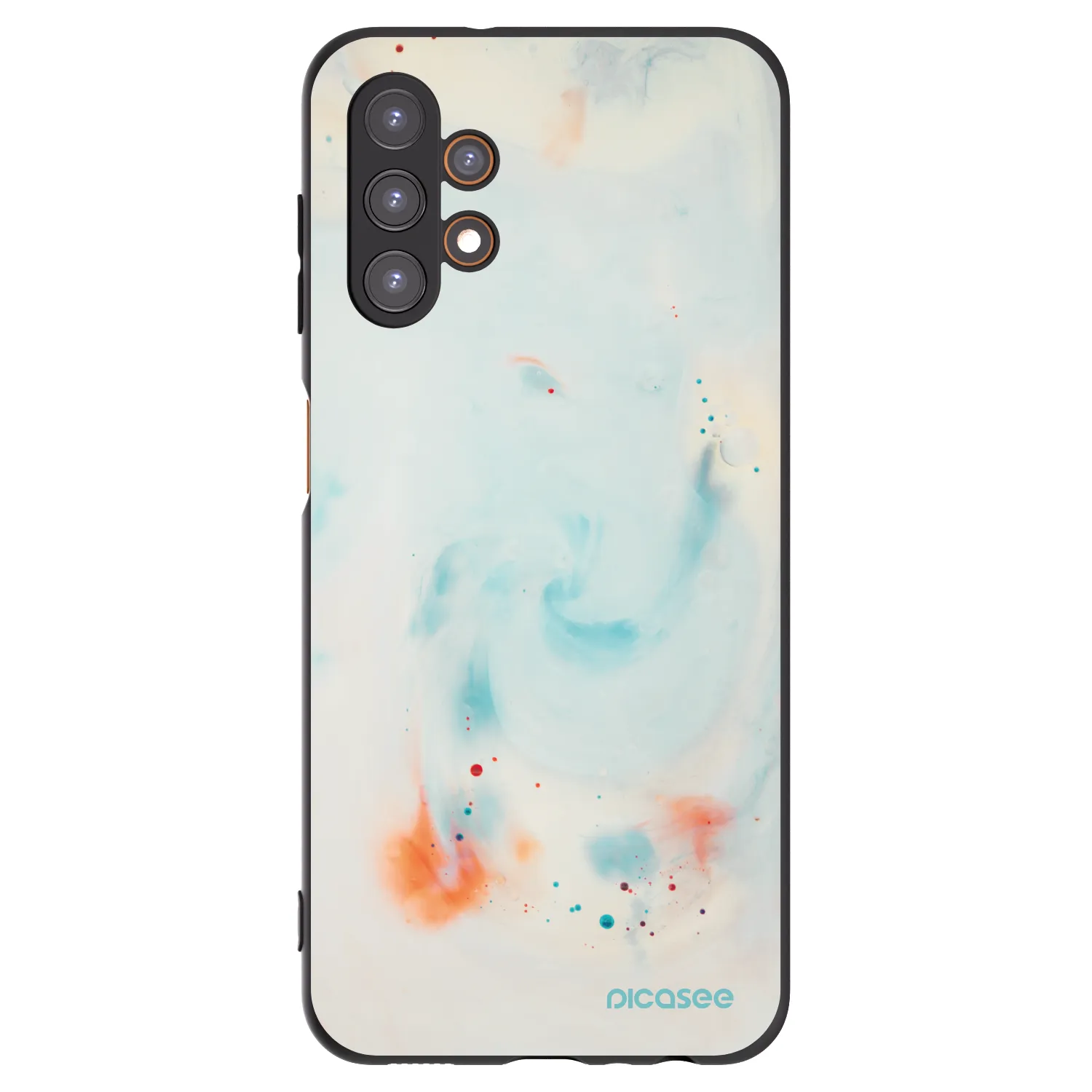 Picasee Μαύρη θήκη σιλικόνης για Samsung Galaxy A13 5G - Splash