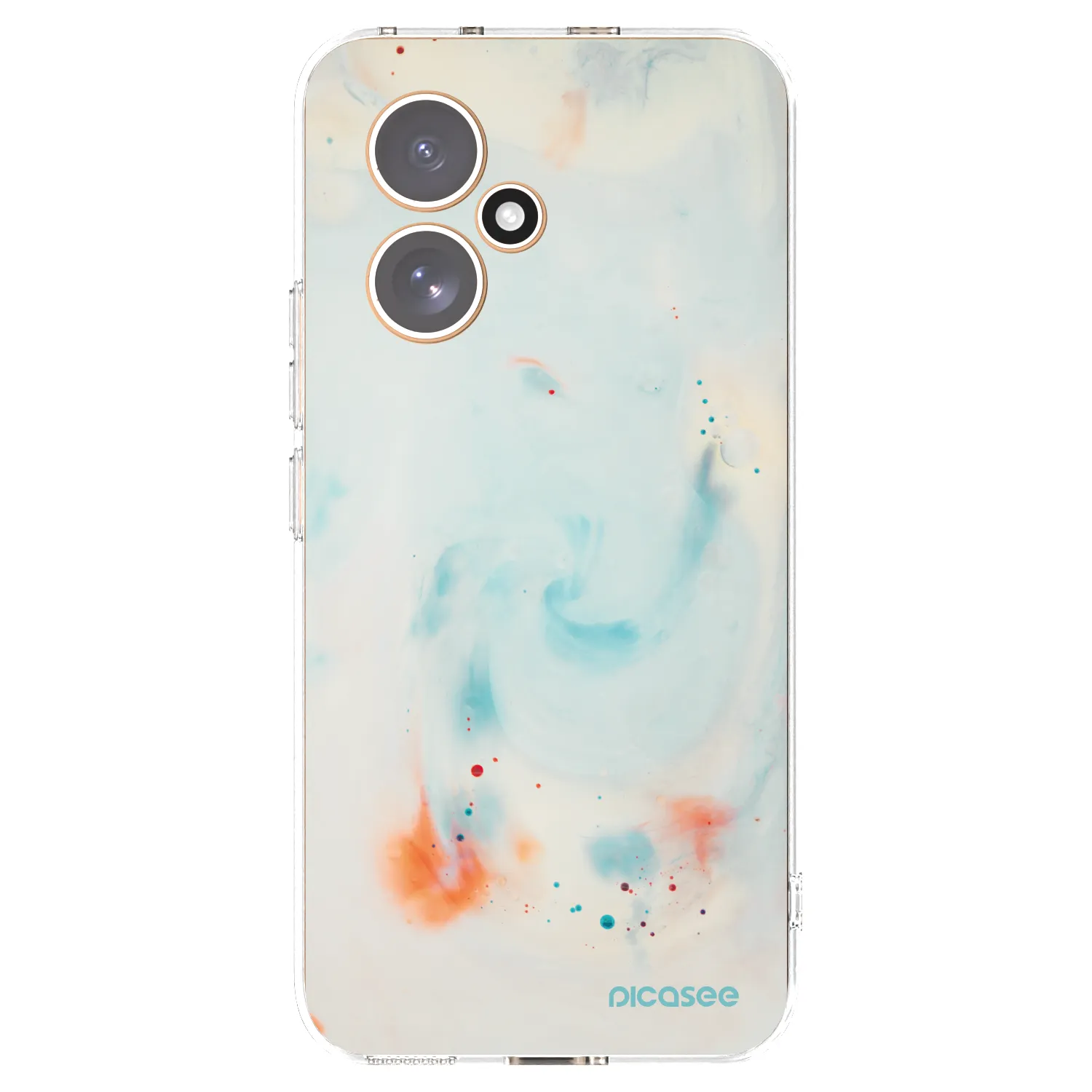 Picasee διαφανής θήκη σιλικόνης Honor 400 5G - Splash