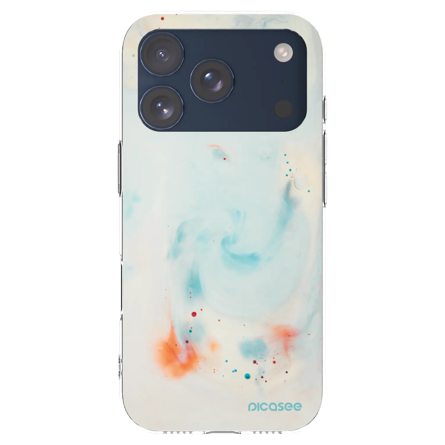 Picasee διαφανής θήκη σιλικόνης Apple iPhone 17 Pro - Splash