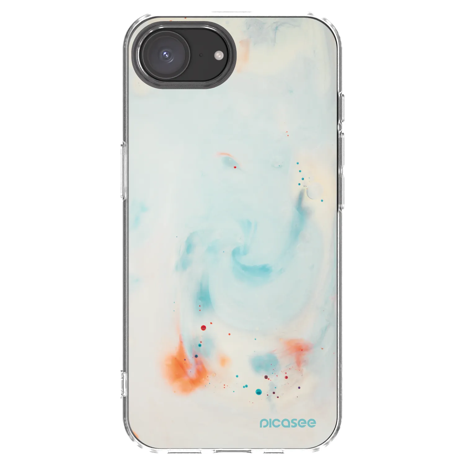 Picasee διαφανής θήκη σιλικόνης Apple iPhone 17e - Splash