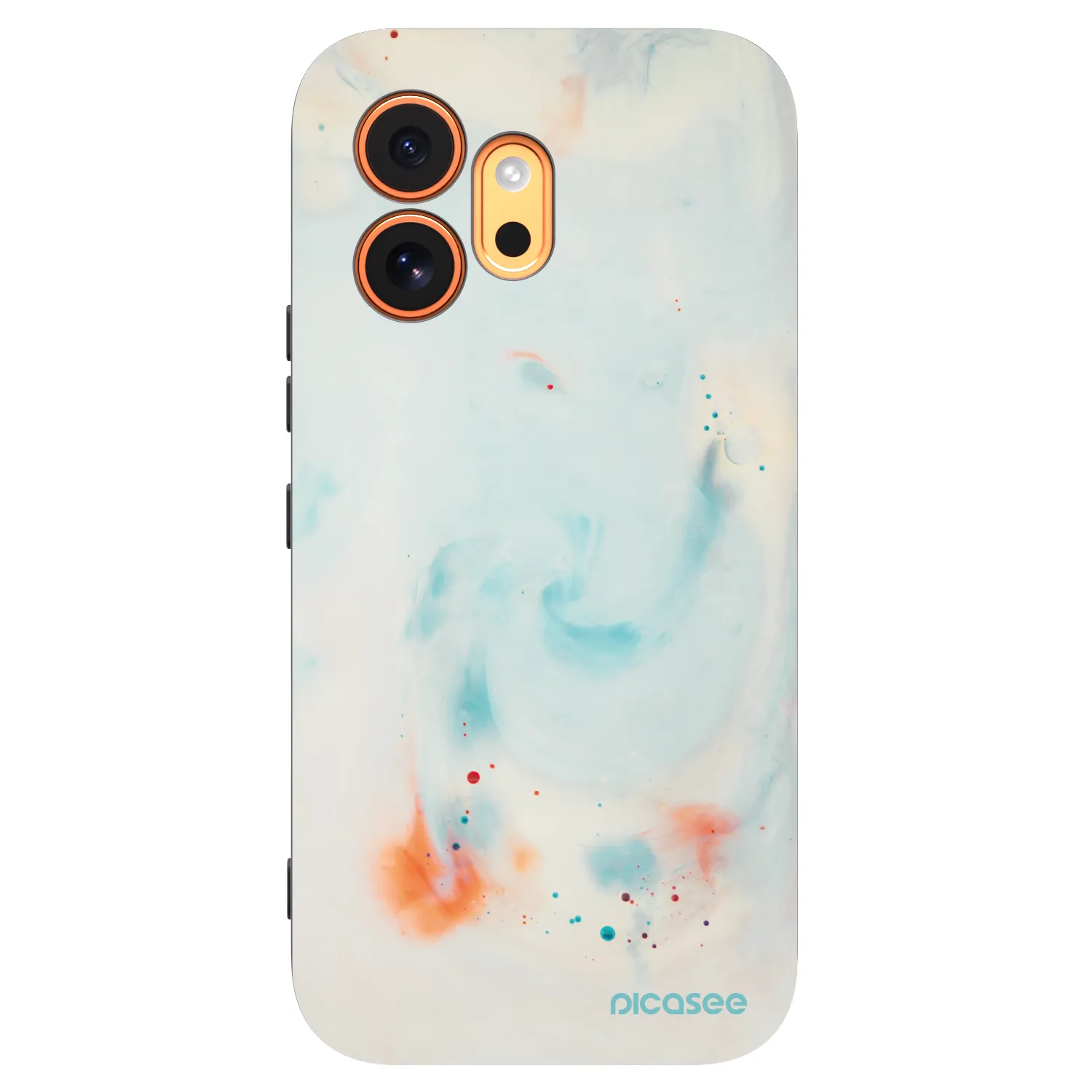 Picasee Μαύρη θήκη σιλικόνης για Honor 600 - Splash