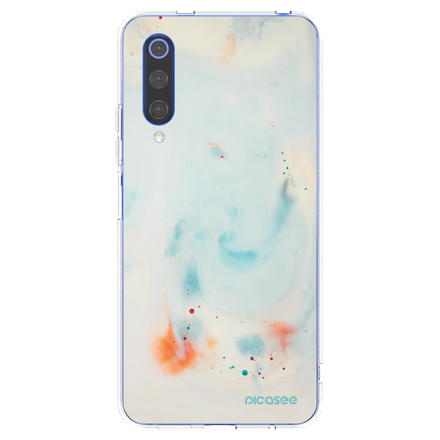 Picasee διαφανής θήκη σιλικόνης Xiaomi Mi 9 SE - Splash