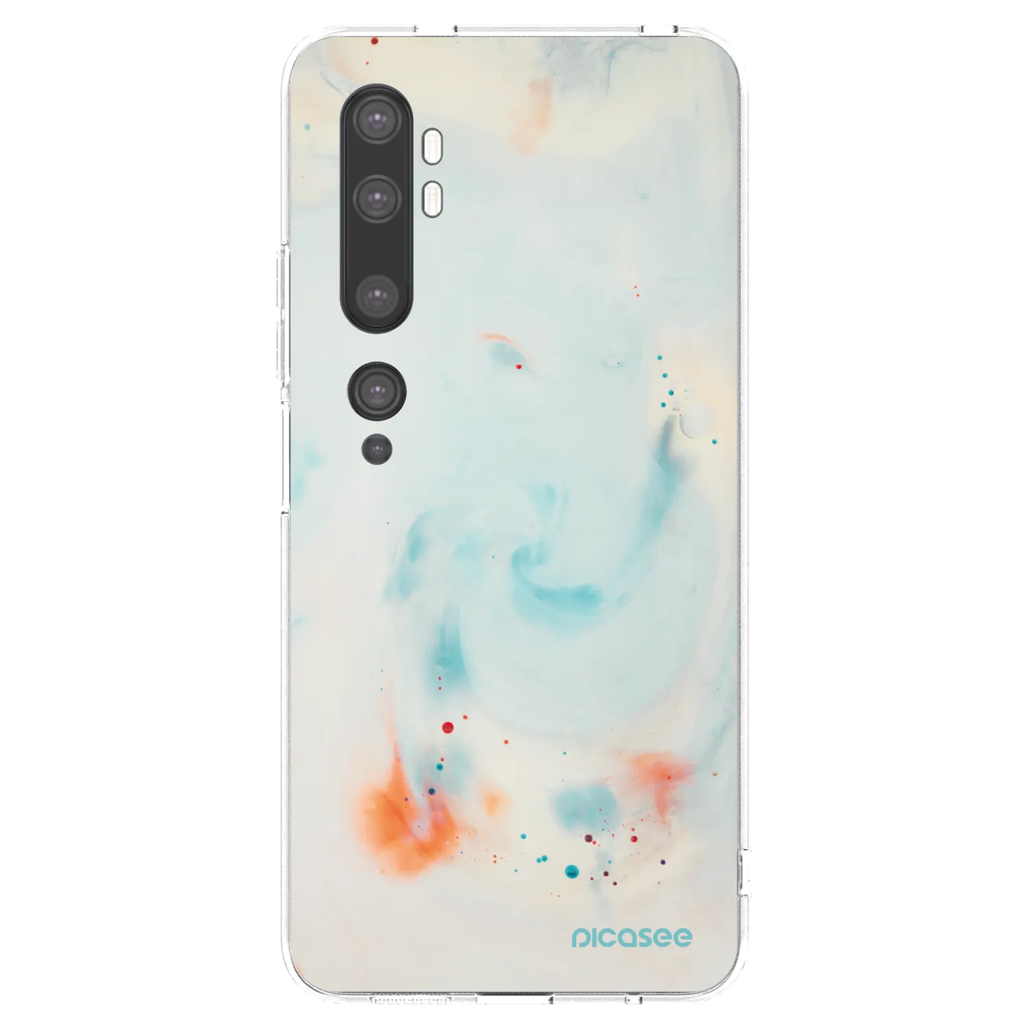 Picasee διαφανής θήκη σιλικόνης Xiaomi Mi Note 10 (Pro) - Splash