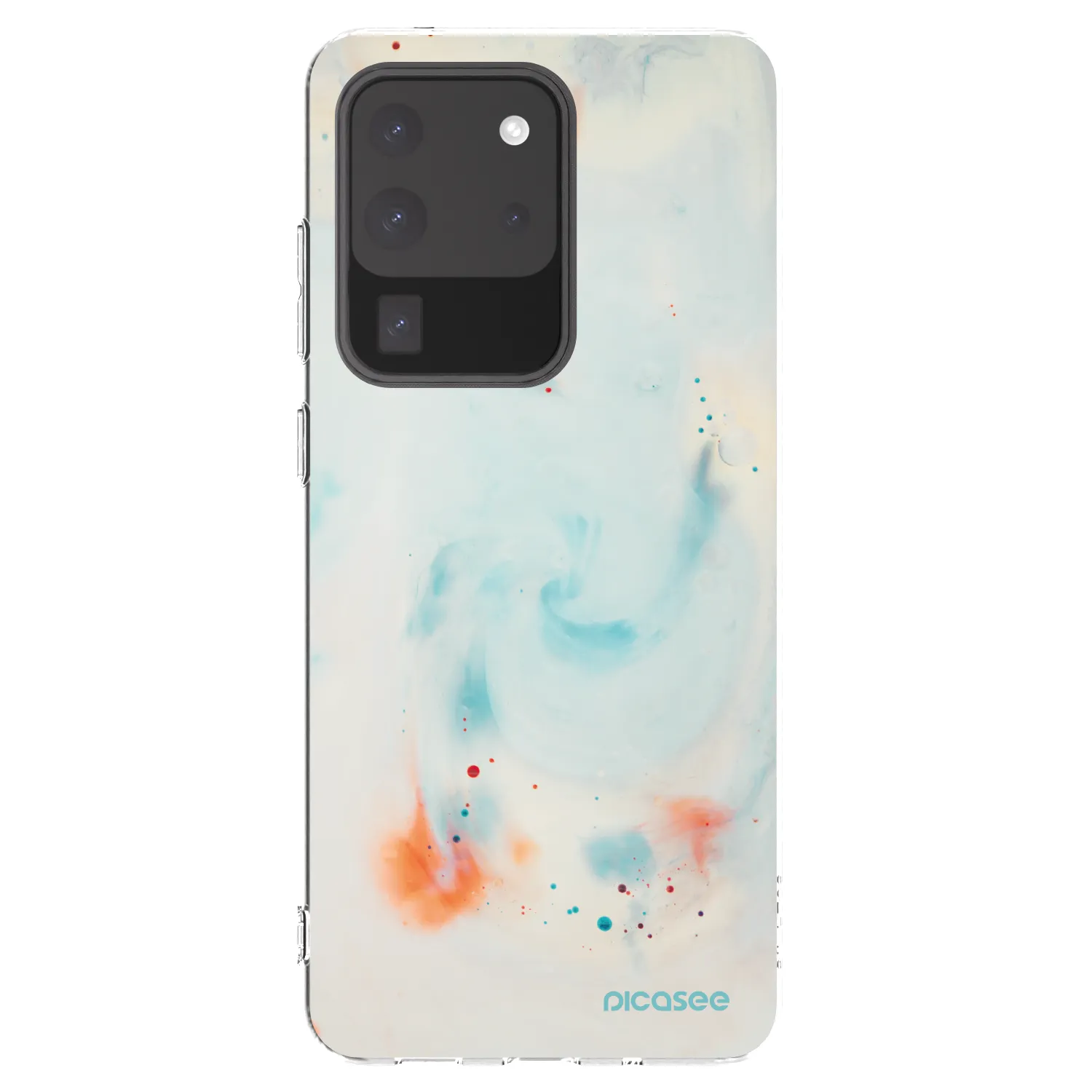 Picasee διαφανής θήκη σιλικόνης Samsung Galaxy S20 Ultra 5G G988F - Splash