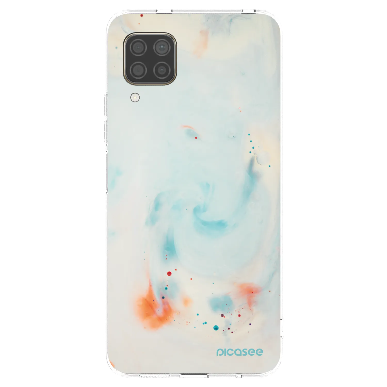 Picasee διαφανής θήκη σιλικόνης Huawei P40 Lite - Splash