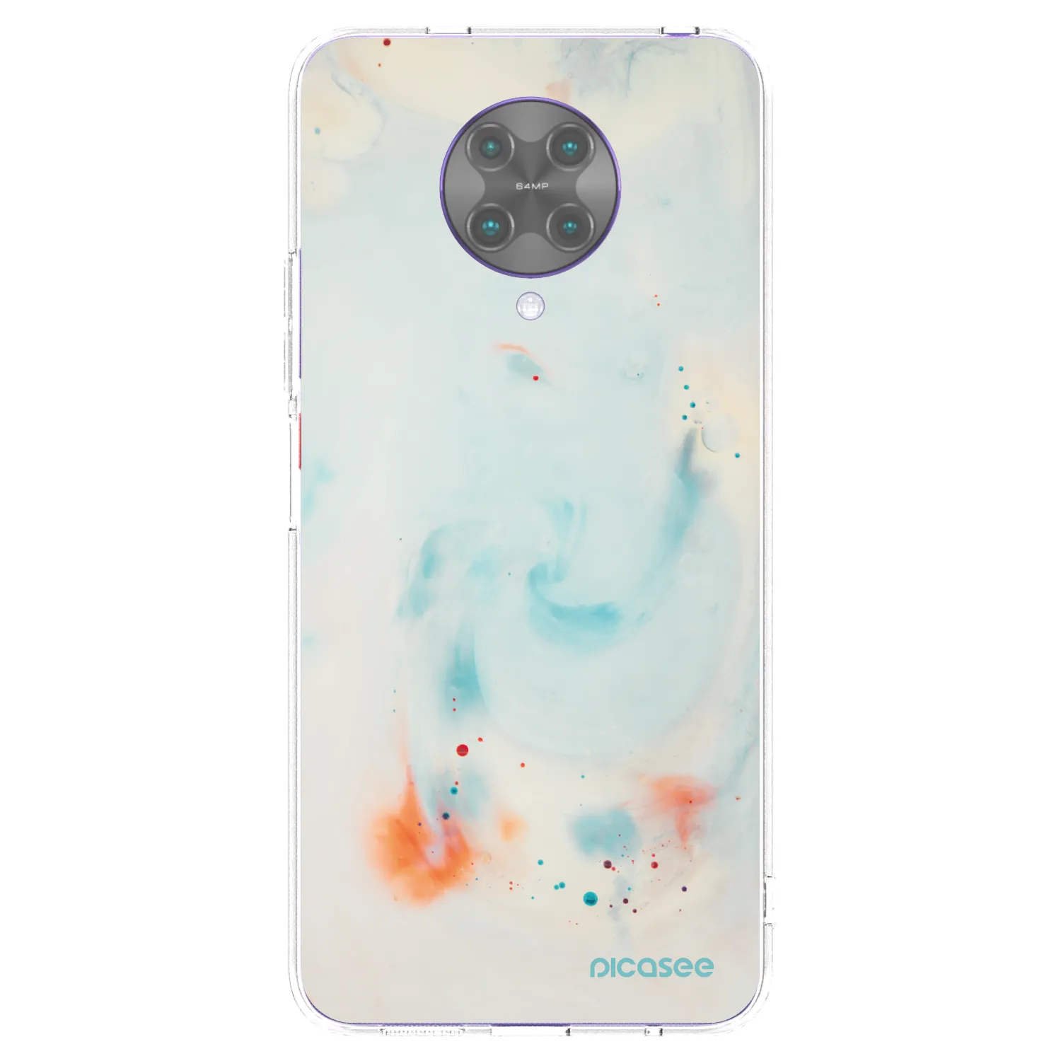 Picasee διαφανής θήκη σιλικόνης Xiaomi Poco F2 Pro - Splash