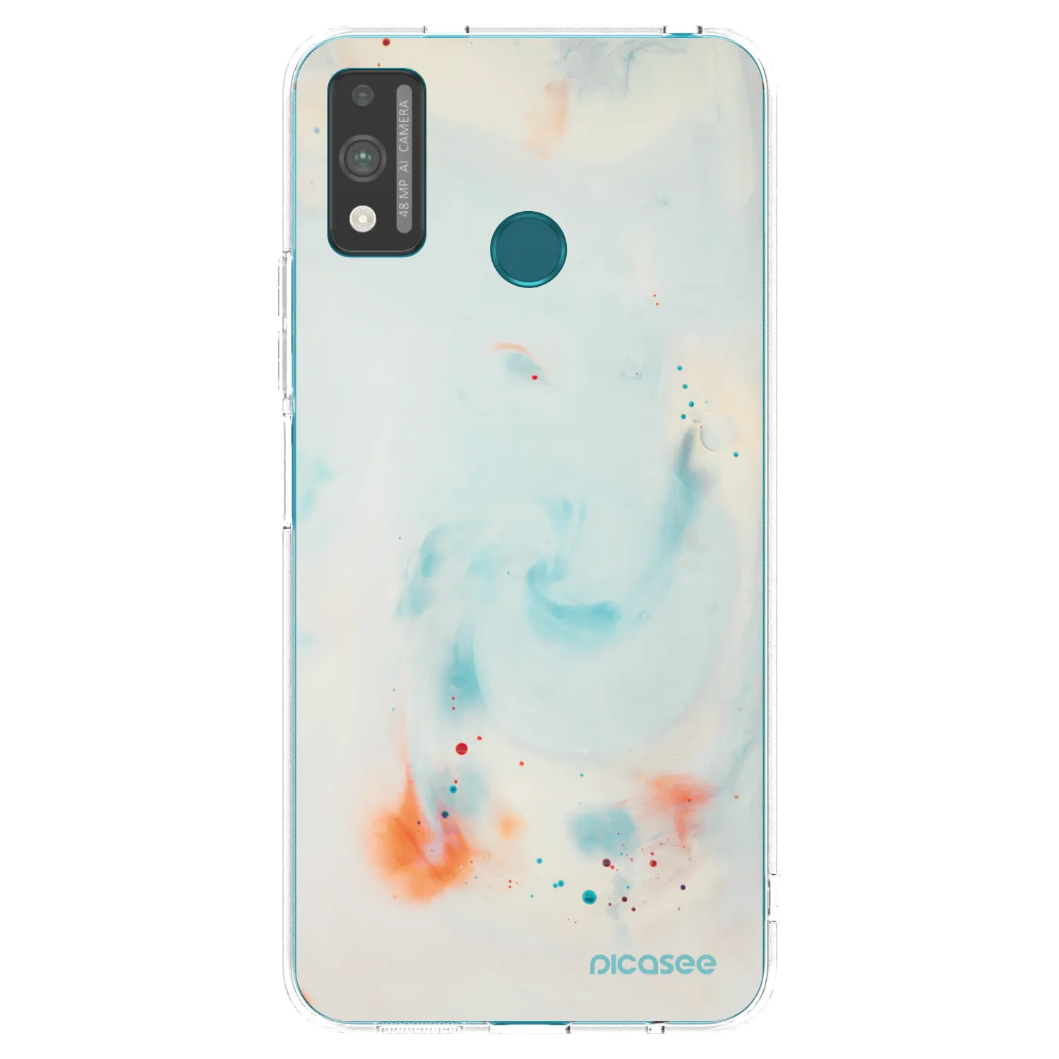 Picasee διαφανής θήκη σιλικόνης Honor 9X Lite - Splash