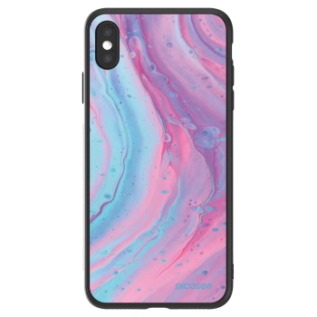 Picasee ULTIMATE CASE για Apple iPhone XS Max - Pink liquid
