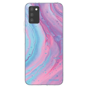 Θήκη για Samsung Galaxy A03s A037G - Pink liquid