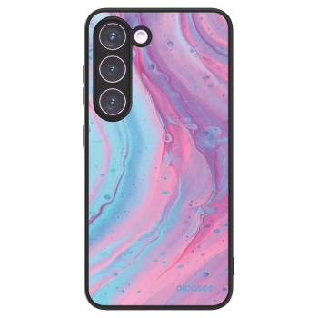 Picasee ULTIMATE CASE για Samsung Galaxy S23 5G - Pink liquid