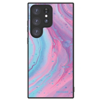 Picasee ULTIMATE CASE για Samsung Galaxy S23 Ultra 5G - Pink liquid