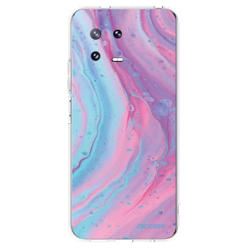 Picasee διαφανής θήκη σιλικόνης Xiaomi 13 Pro - Pink liquid