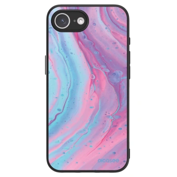 Picasee ULTIMATE CASE MagSafe pro Apple iPhone 16e - Pink liquid