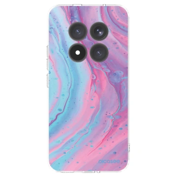 Picasee διαφανής θήκη σιλικόνης Xiaomi Redmi Note 15 Pro+ - Pink liquid