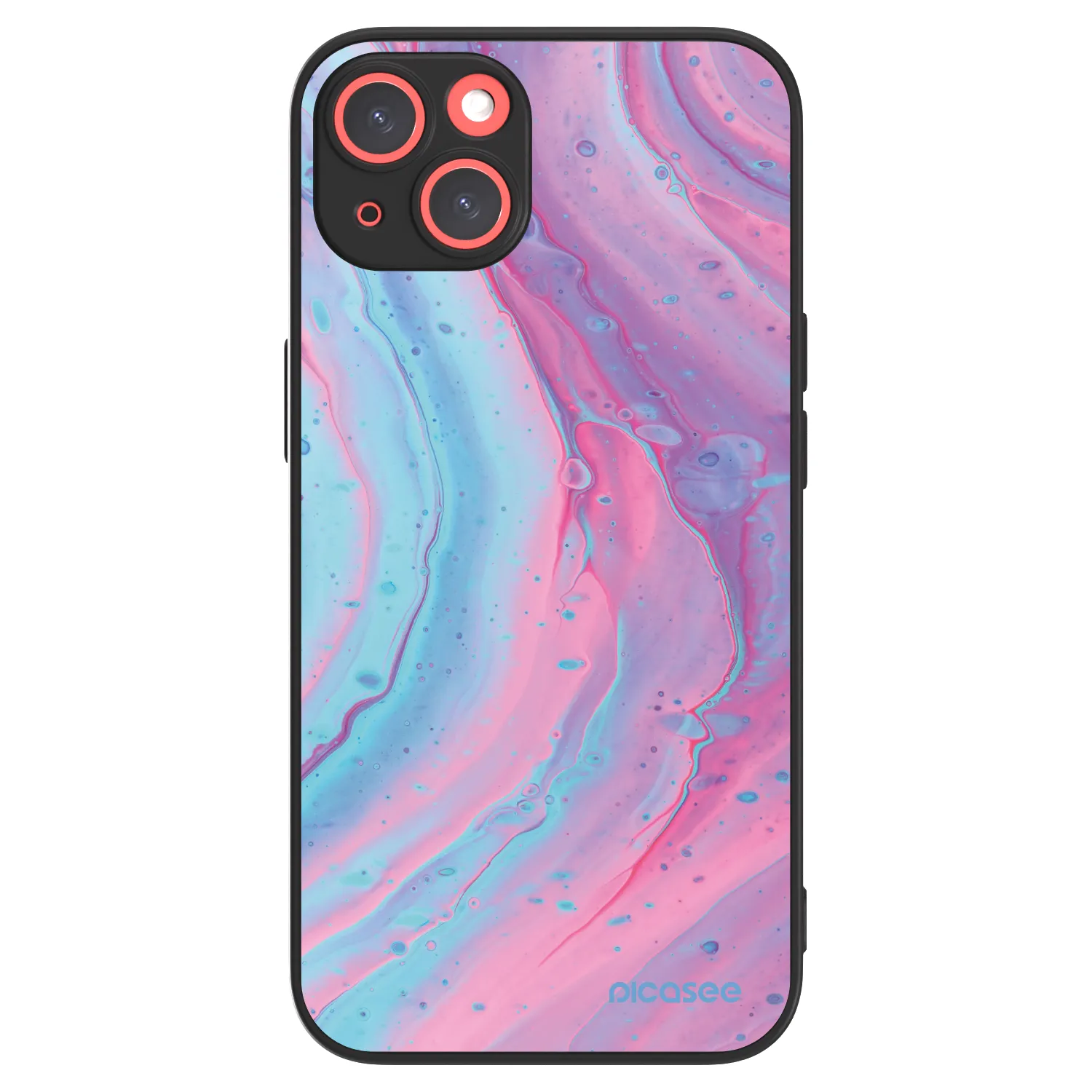 Picasee ULTIMATE CASE για Apple iPhone 13 - Pink liquid