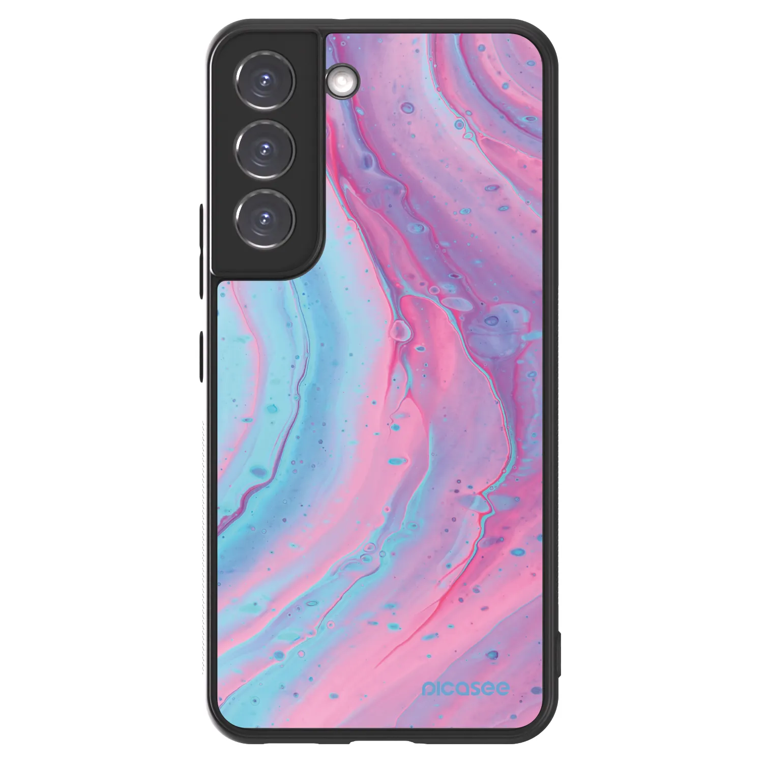 Picasee ULTIMATE CASE PowerShare για Samsung Galaxy S22 5G - Pink liquid