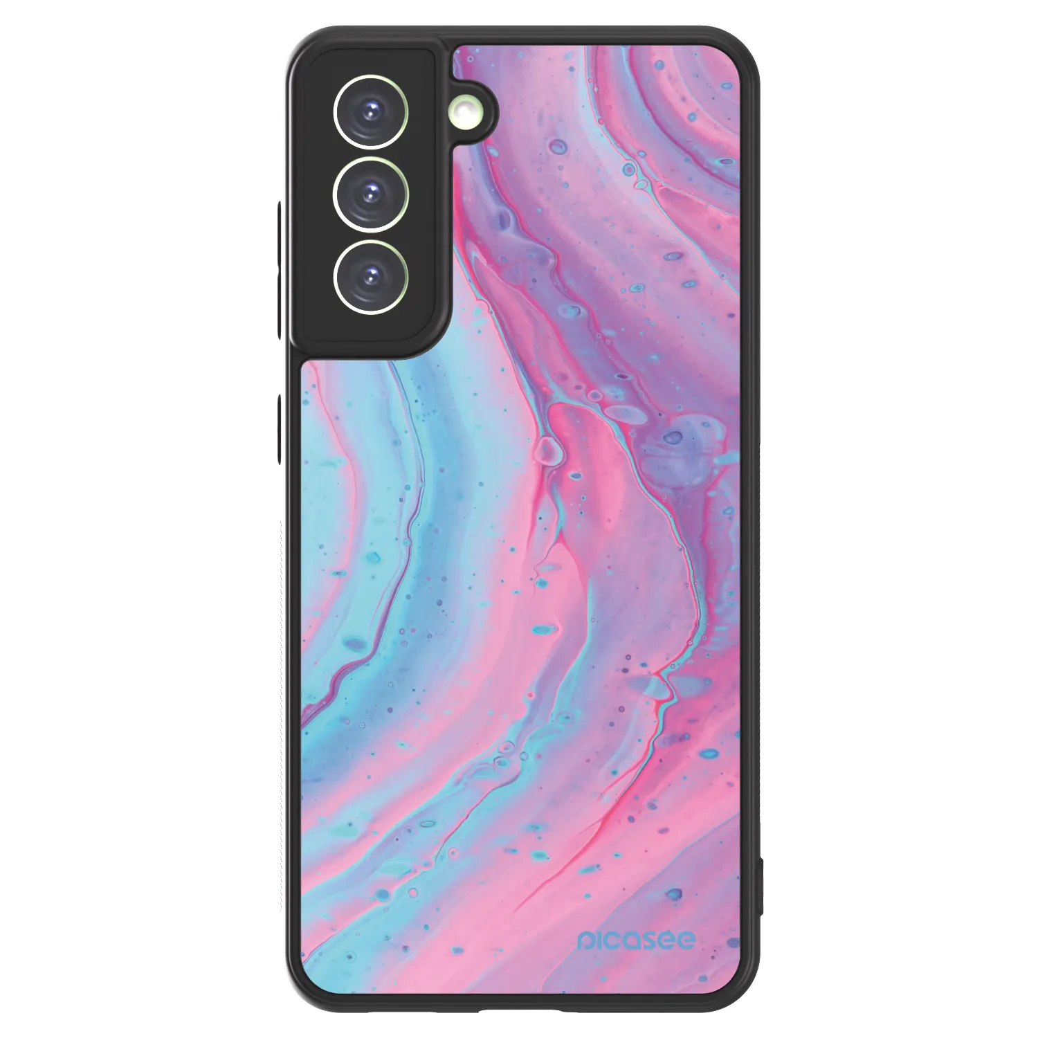 Picasee ULTIMATE CASE PowerShare για Samsung Galaxy S21 FE 5G - Pink liquid