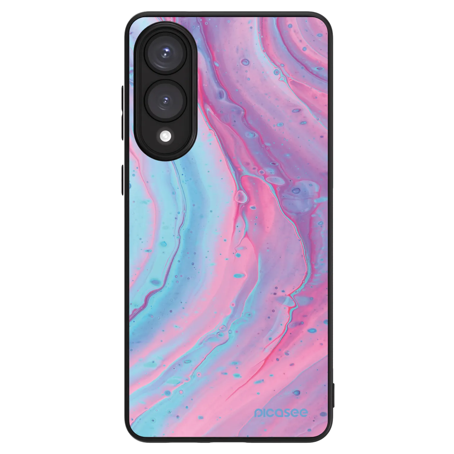 Picasee ULTIMATE CASE PowerShare για Samsung Galaxy S25 Edge 5G - Pink liquid