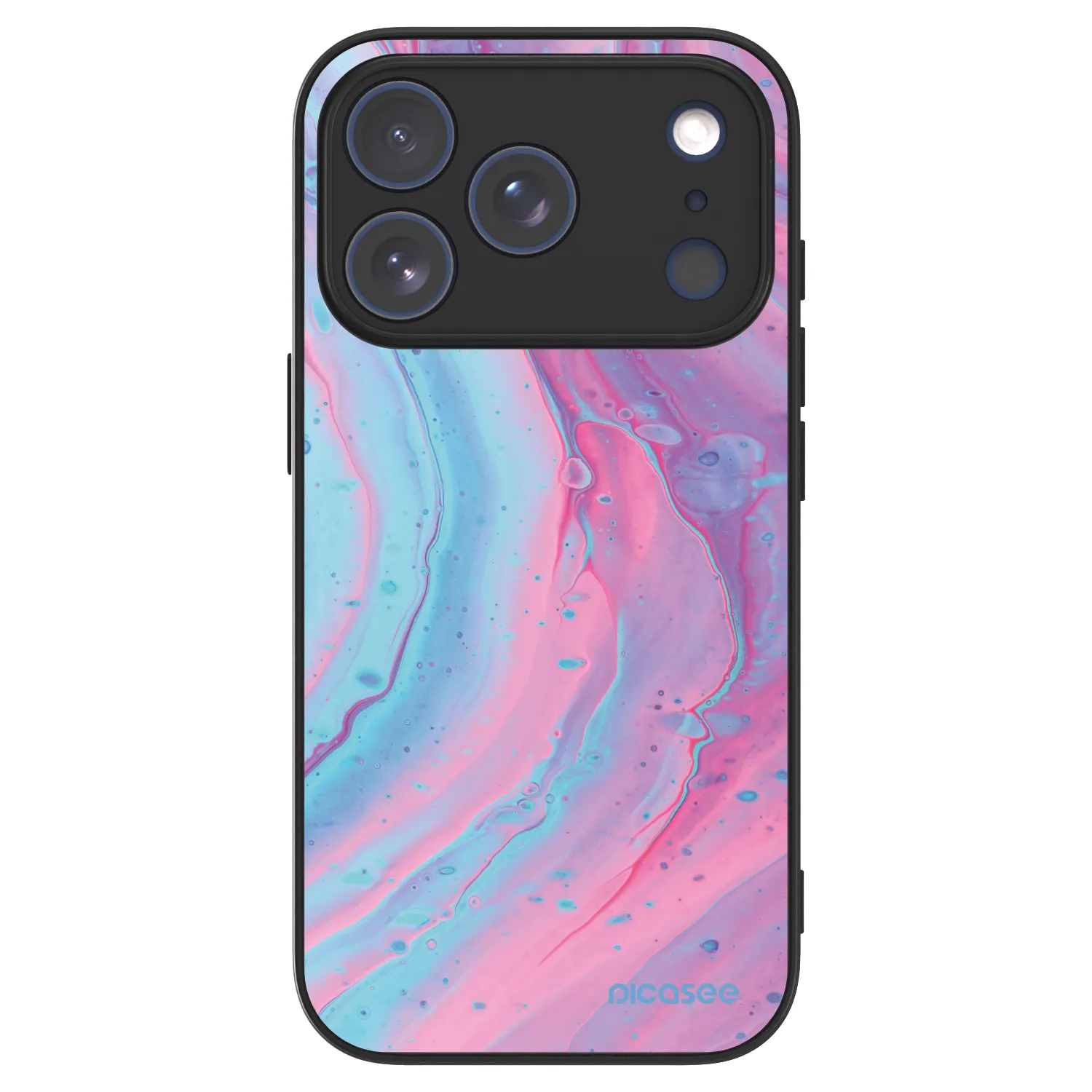 Picasee ULTIMATE CASE MagSafe pro Apple iPhone 17 Pro - Pink liquid