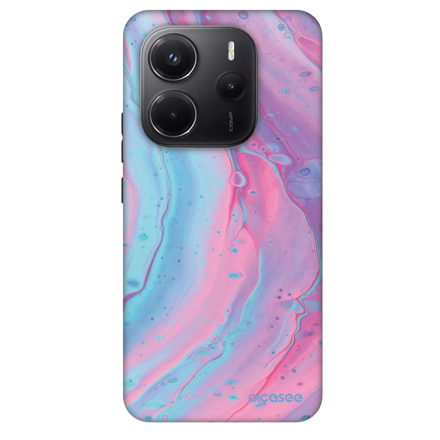 Picasee Fashion Case για Xiaomi Redmi Note 14 5G - Pink liquid