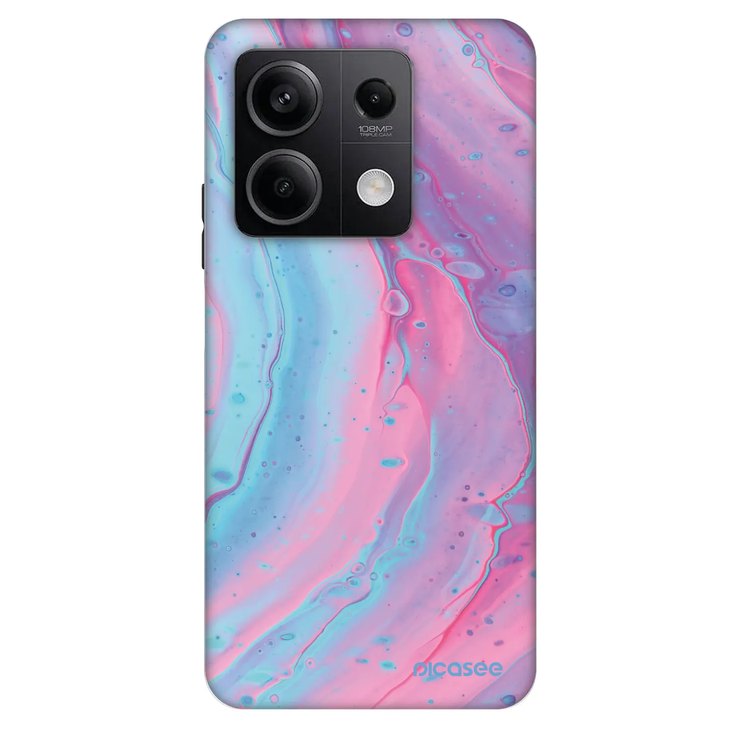 Picasee Fashion Case για Xiaomi Redmi Note 13 5G - Pink liquid