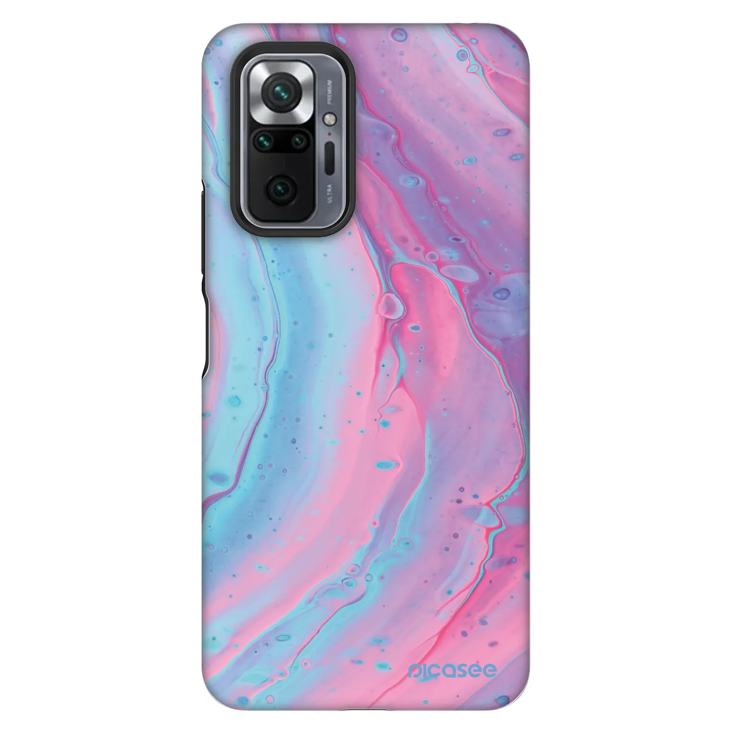 Picasee Fashion Case για Xiaomi Redmi Note 10 Pro - Pink liquid