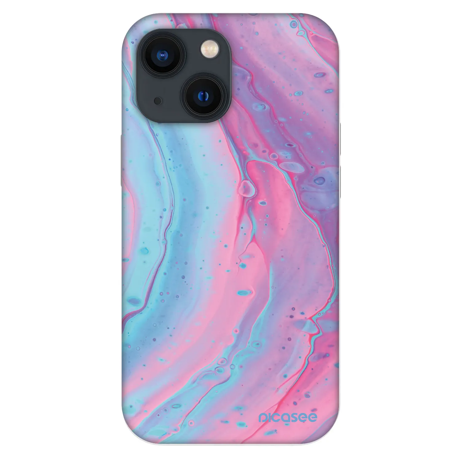 Picasee Fashion Case για Apple iPhone 13 mini - Pink liquid