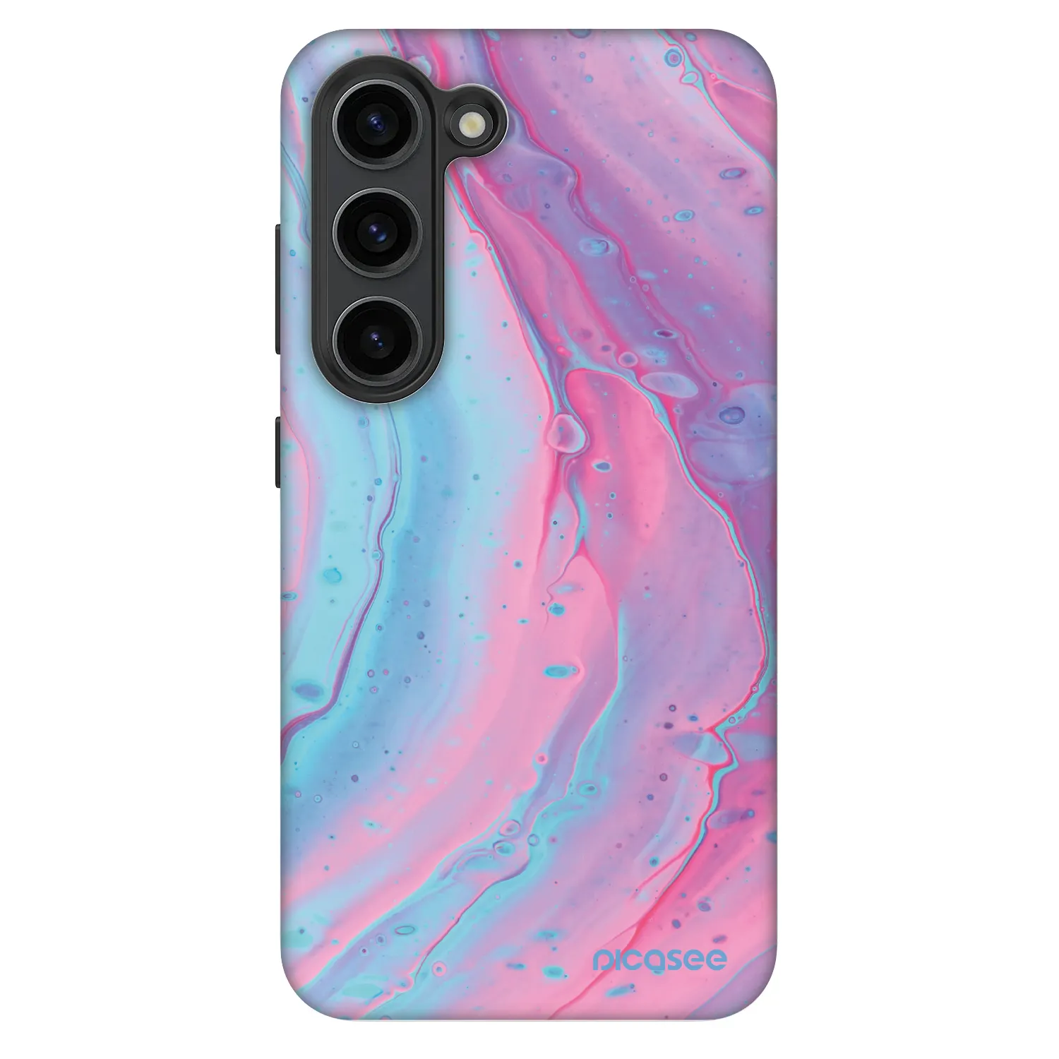 Picasee Fashion Case για Samsung Galaxy S23 5G - Pink liquid
