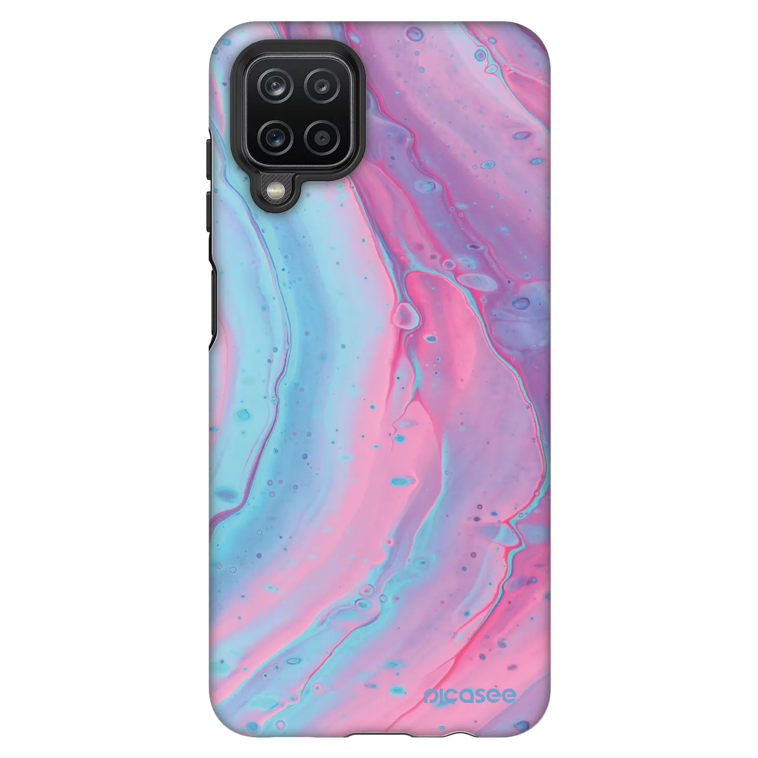 Picasee Fashion Case για Samsung Galaxy A12 A125F - Pink liquid