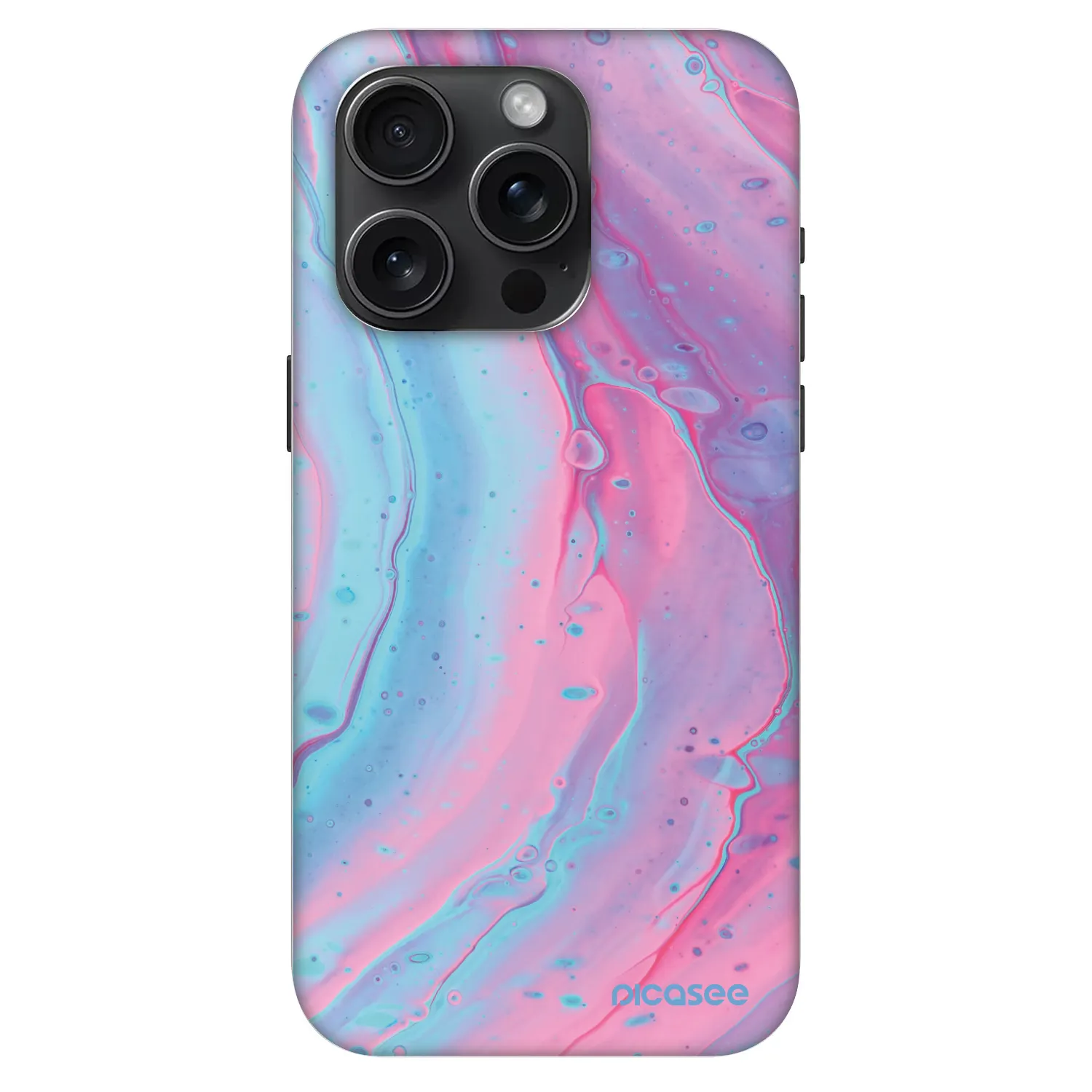 Picasee Fashion Case MagSafe για Apple iPhone 15 Pro - Pink liquid